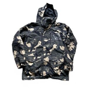 BURTON ANALOG ANTHEM CAMO SKI SNOWBOARDING JACKET SIZE SMALL